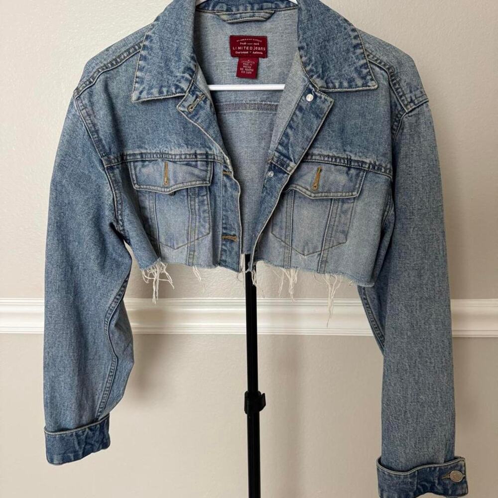 Limited jeans vintage cropped blue